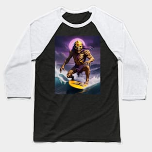 Eddie Surfer 6 Baseball T-Shirt